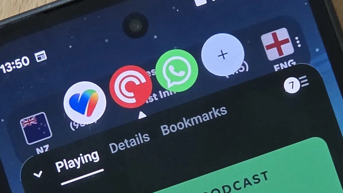Я спробував 'Бульбашки' Android 17, і це значно спростило багатозадачність