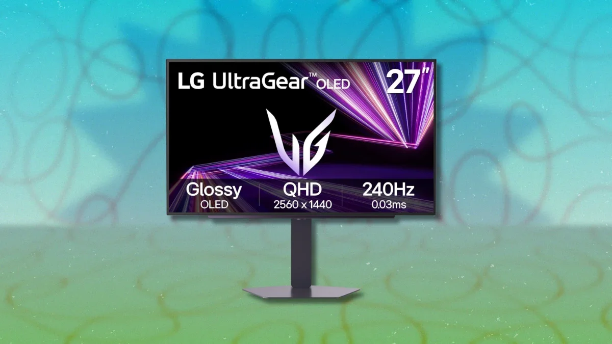 OLED монітори для ігор: LG 27GX704A-B за $379
