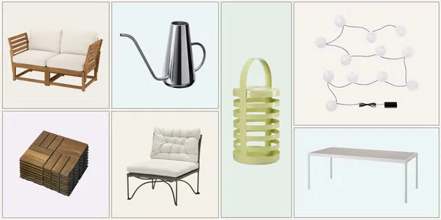 9 предметів для патіо від IKEA, які дизайнери насправді купують для своїх будинків