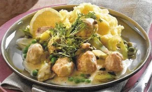 Рецепт Гуляшу з Кльоцками та Пореєм