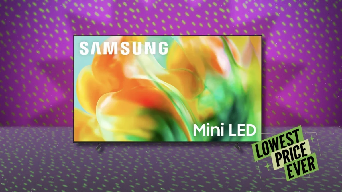 Знижка на 55-дюймовий телевізор Samsung Mini LED: економія $160