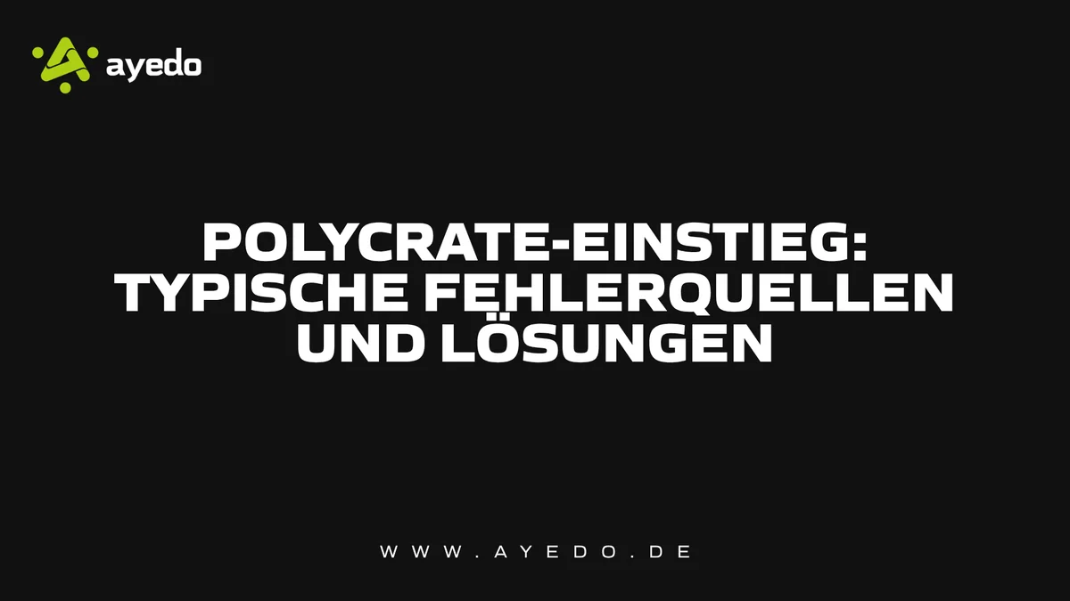 Polycrate: Основні помилки та їх вирішення