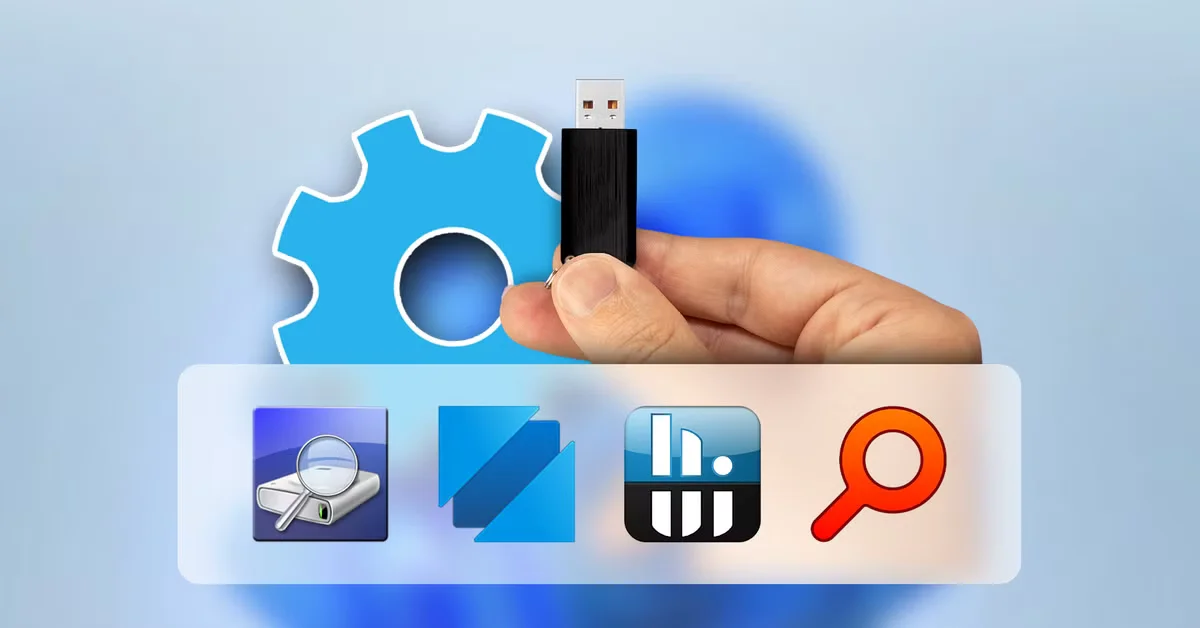 4 безкоштовні інструменти для усунення проблем з Windows на USB-накопичувачі