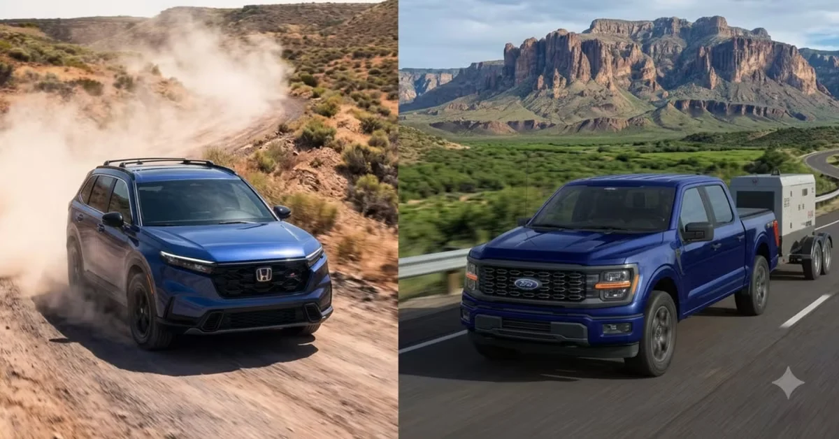 3 причини, чому Honda CR-V вперше за 44 роки перевершила Ford F-150 за обсягами продажу