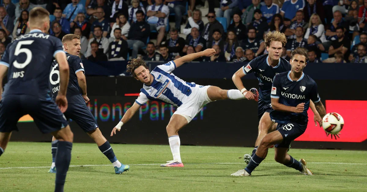 Hertha BSC святкує виїзну перемогу в Бохумі